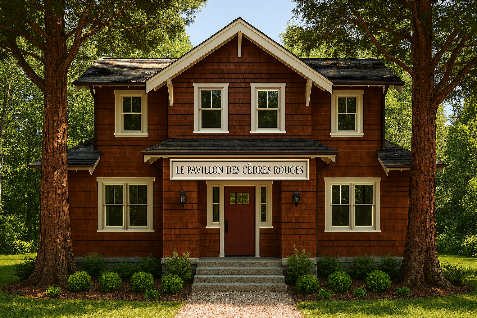 Le Pavillon des Cedres Rouges